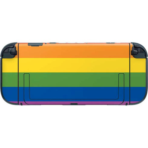 The Rainbow Flag Nintendo Switch 2 (2025) with Joy-Con Skin